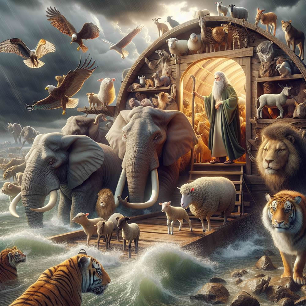 Noah and the Bible Story of the Flood and the Ark