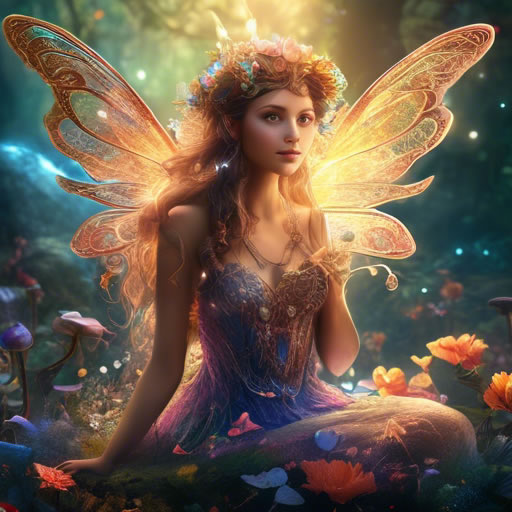 AI Writesonic image of a Fairy