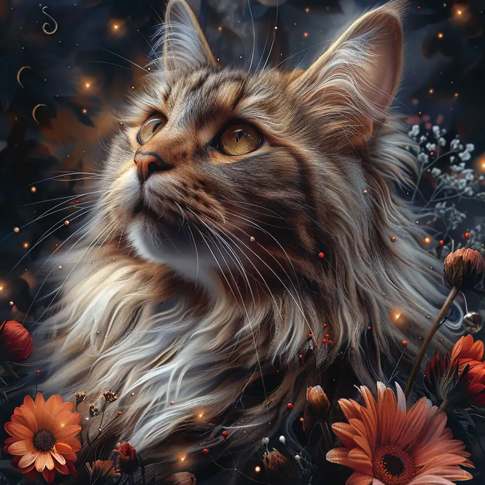 Free AI Art Cat Picture