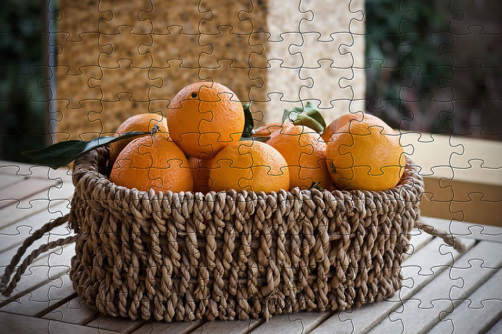 Fruit jigsaw