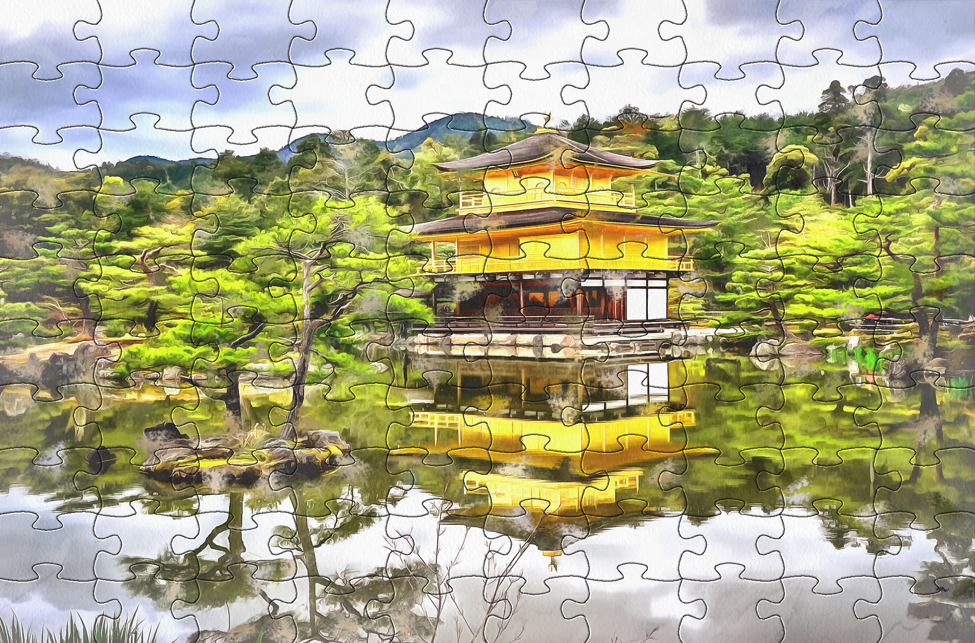 Japanese Gardens jigsaw