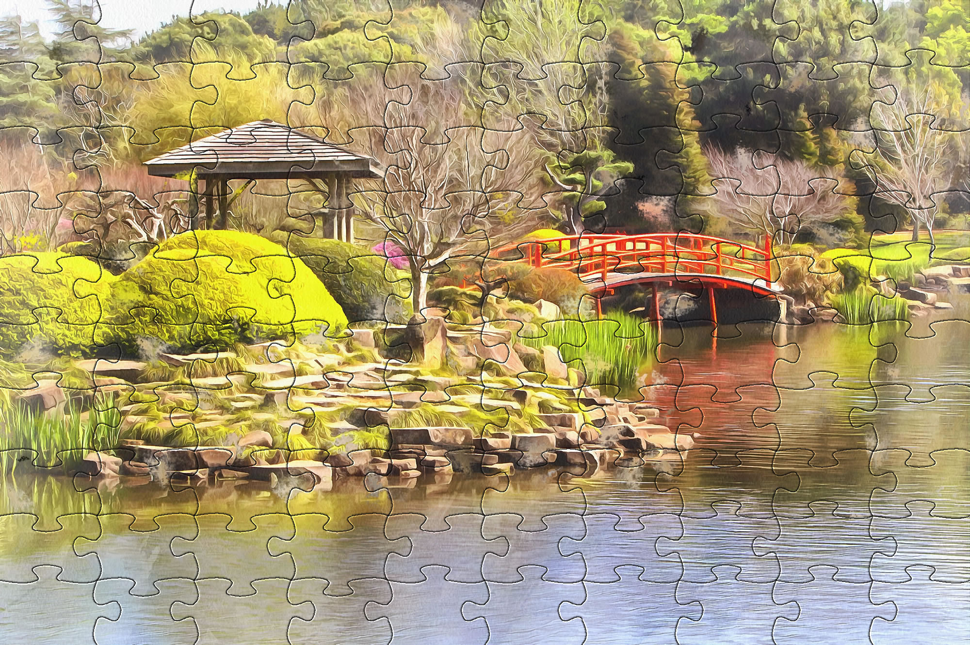 Toowoomba Japanese Gardens jigsaw