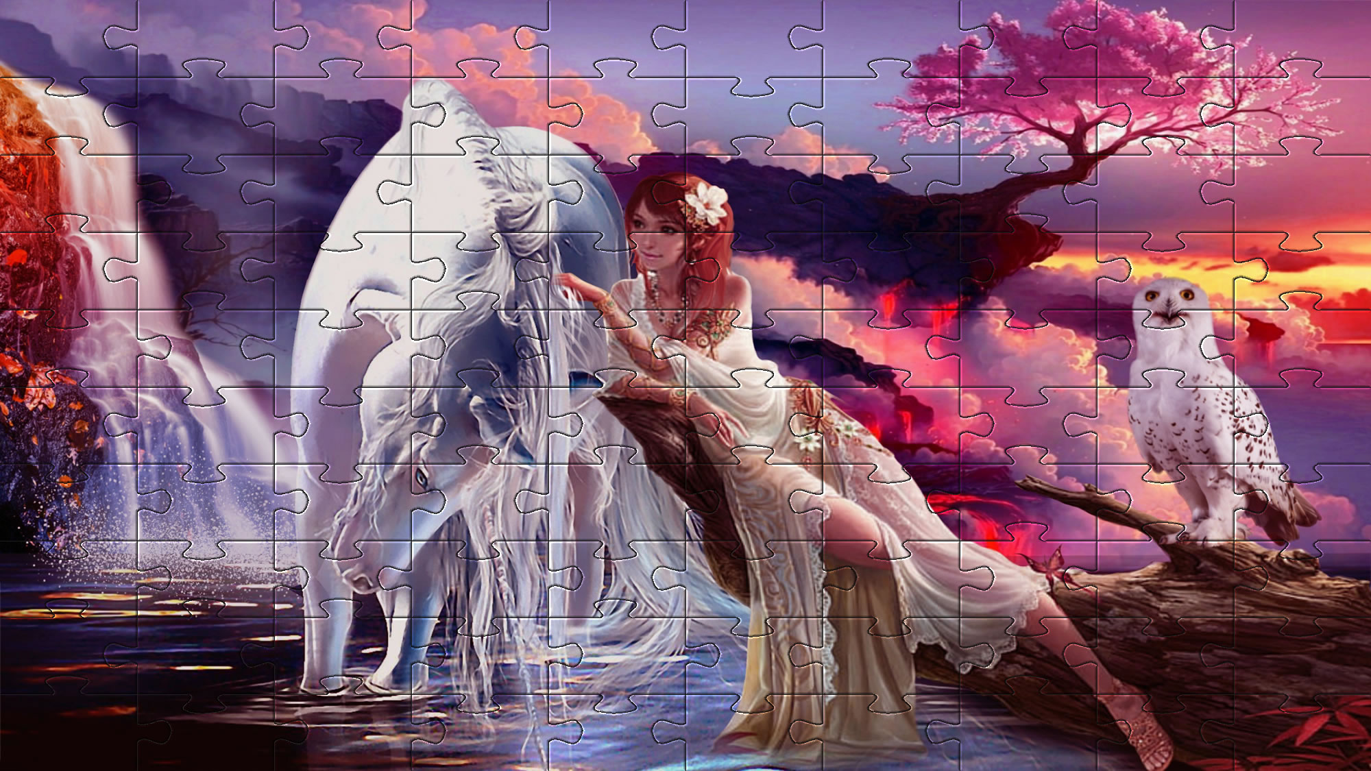Fantasy image jigsaw
