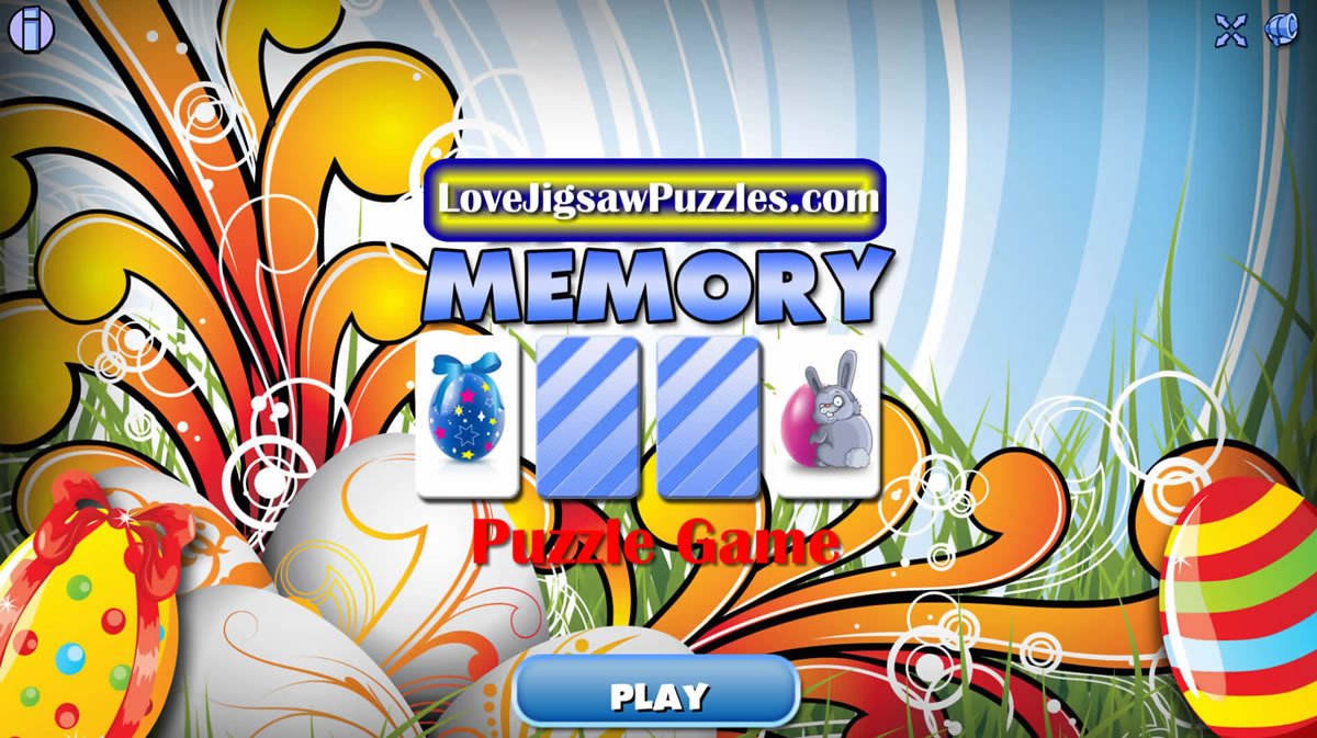 Memory match puzzle game