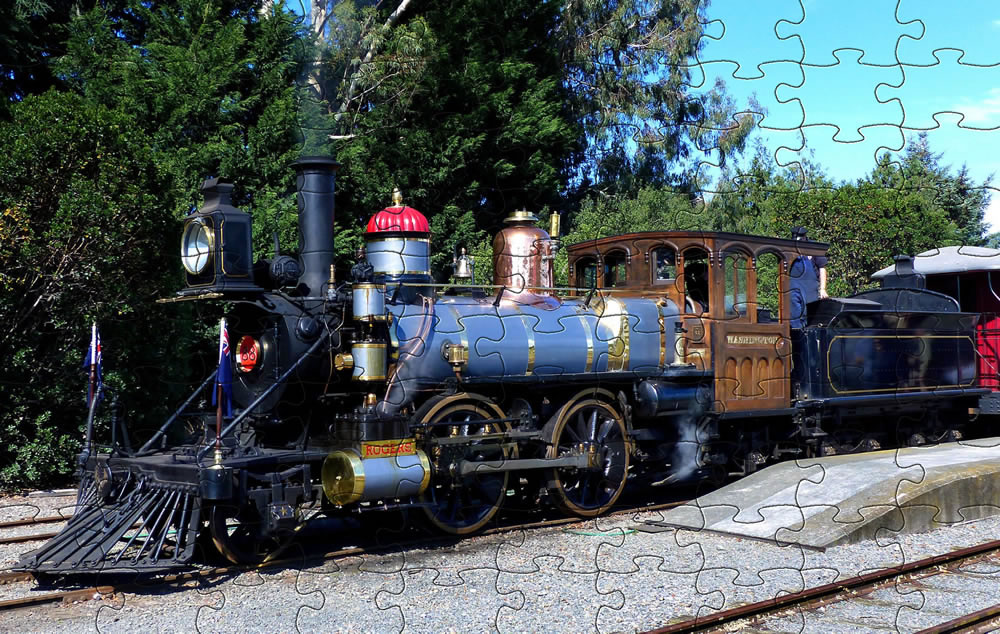 Locomotive Rogers K88 jigsaw picture